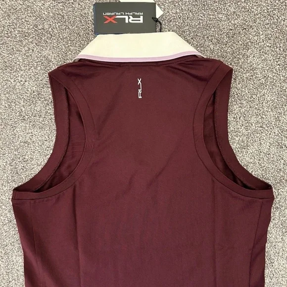 Ralph Lauren RLX Tailored Fit Sleeveless Polo Shirt Top Womens Size XS - NWT $98 - Picture 5 of 15